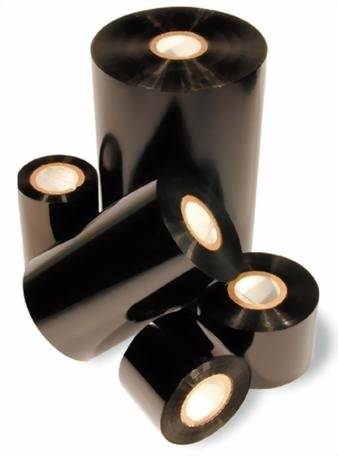 Термо-трансферная лента 80мм*300м Black, Wax, Out, 1" артикул 0021-1444 