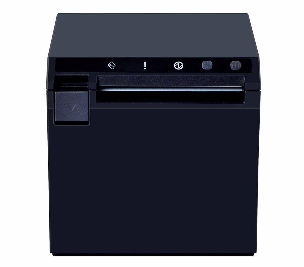 Чековый принтер АТОЛ Jett, черный, USB, LAN, БП артикул 50040 