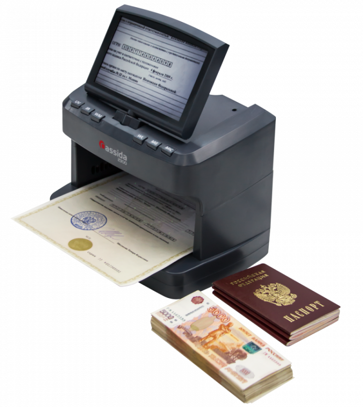 Детектор  банкнот Cassida 2300 DA артикул 0021-123