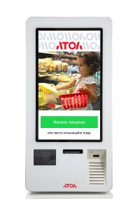 Касса самообслуживания АТОЛ КСО 4271 с настольным креплением