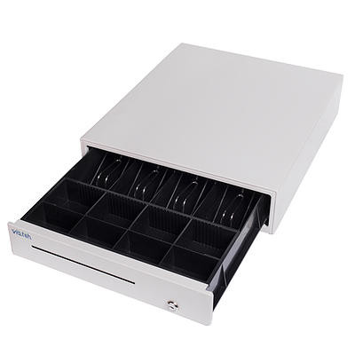 Денежный ящик VIOTEH HVC-12 Штрих артикул 0021-1938 белый