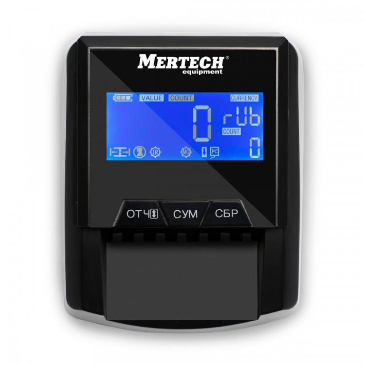 Автоматический детектор банкнот MERTECH D-20A FLASH PRO артикул 5049             без АКБ     