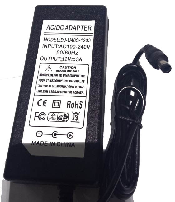 Блок питания для АТОЛ BP21/LM8/LM10/LM12 (12V 3A) артикул 56345                  