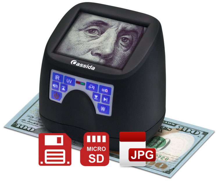 Детектор банкнот Cassida MFD1 артикул 0021-1830