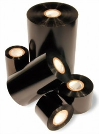 Термо-трансферная лента 80мм*300м Black, RESIN, Out, 1"