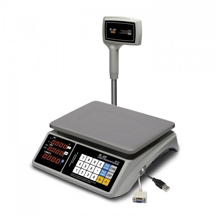 Весы M-ER 328 ACPX-32.5 "Touch-M" USB/RS 