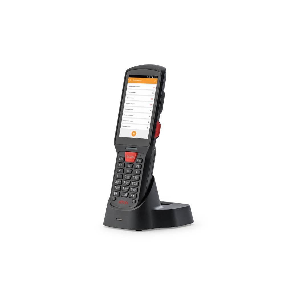 Терминал сбора данных АТОЛ Smart.Lite (4", Android 7.0, 2Gb/16Gb, 2D SE4710 Imager, Wi-Fi, BT, 3G, Camera, БП, 5200 mAh). +1 доп. АКБ артикул 66046 