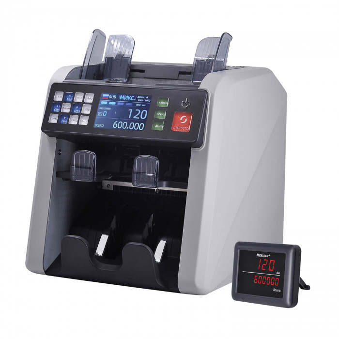 Сортировщик банкнот MERTECH DOUBLE CIS MG touch screen артикул 5533