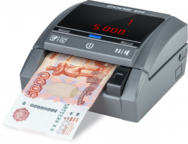 Автоматический детектор банкнот DORS 200 new с АКБ артикул 0021-4194             с АКБ     