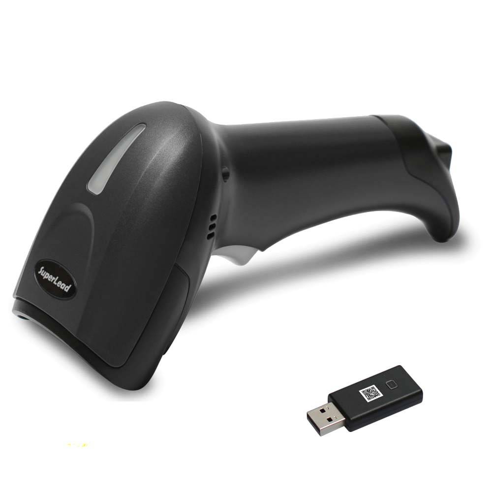 Беспроводной сканер штрих-кода MERTECH CL-2310 BLE Dongle P2D USB Black c подставкой Cradle 