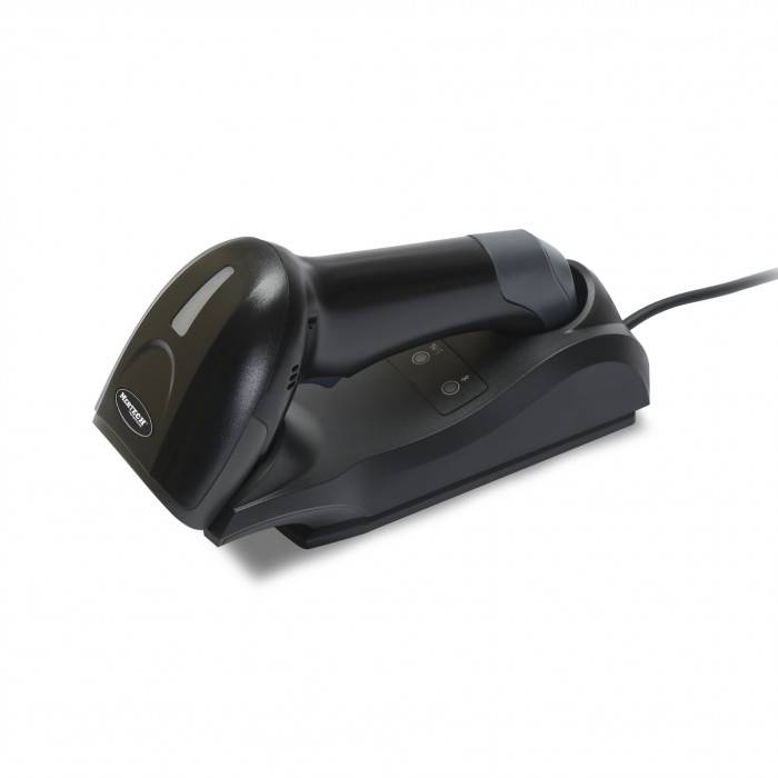 Беспроводной сканер штрих-кода MERTECH CL-2310 BLE Dongle P2D USB Black c подставкой Cradle 