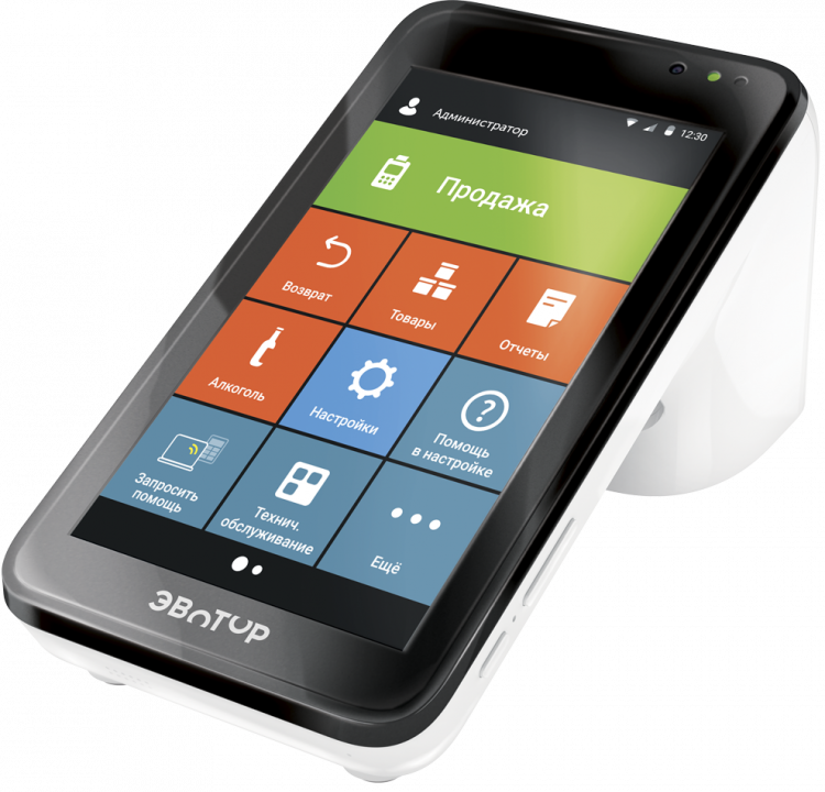 Эвотор 7.3 Смарт-терминал без ФН артикул ST730-5030                  