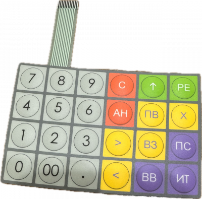 Клавиатура пленка Элвес-МК SME826.37.000 Keyboard