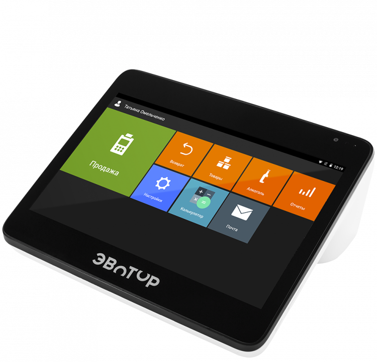Эвотор 10 Смарт-терминал без ФН артикул ST1010-5030                  